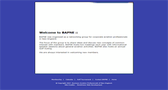 Desktop Screenshot of bapne.org
